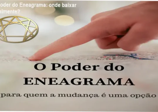 Tela mostrando a página oficial de download do curso O Poder do Eneagrama