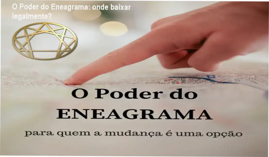 Tela mostrando a página oficial de download do curso O Poder do Eneagrama