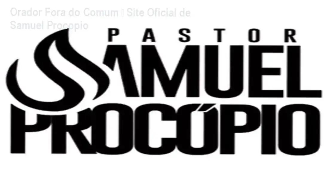Orador Fora do Comum de Samuel Procopio – página oficial para compra segura