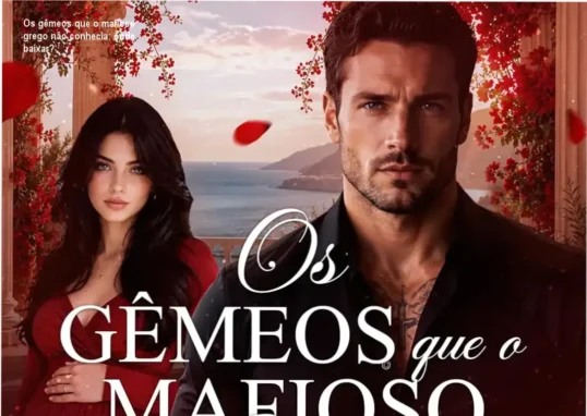Capa do eBook Kindle 'Os gêmeos que o mafioso grego não conhecia' mostrando trama de máfia e família