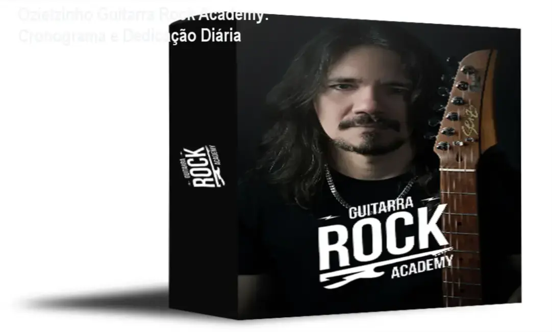 Ozielzinho Guitarra Rock Academy – cronograma de estudos e carga horária