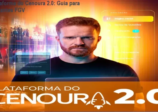 Plataforma do Cenoura 2.0 - R$ 997 investimento, curso completo FGV