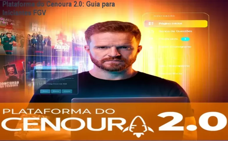 Plataforma do Cenoura 2.0 - R$ 997 investimento, curso completo FGV