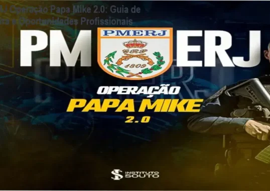 PMERJ Preparatório Operação Papa Mike 2.0 – Professor Ismael Souto – carreira policial prática