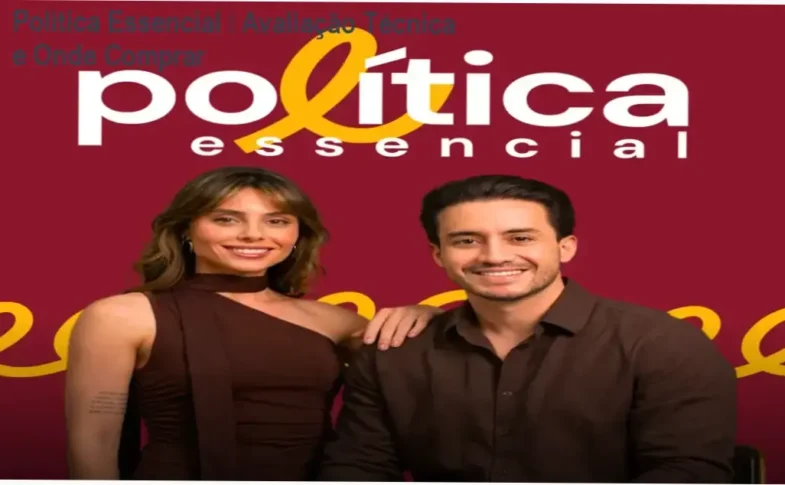Capa do curso Política Essencial mostrando especialistas e certificado, destaque para oferta oficial.