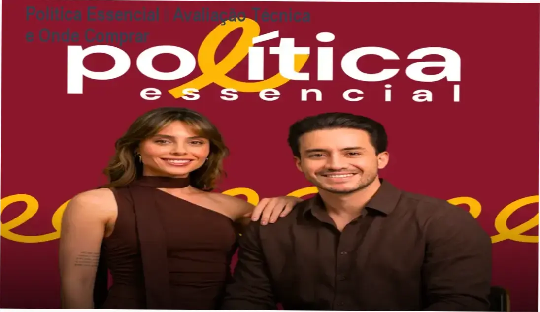 Capa do curso Política Essencial mostrando especialistas e certificado, destaque para oferta oficial.