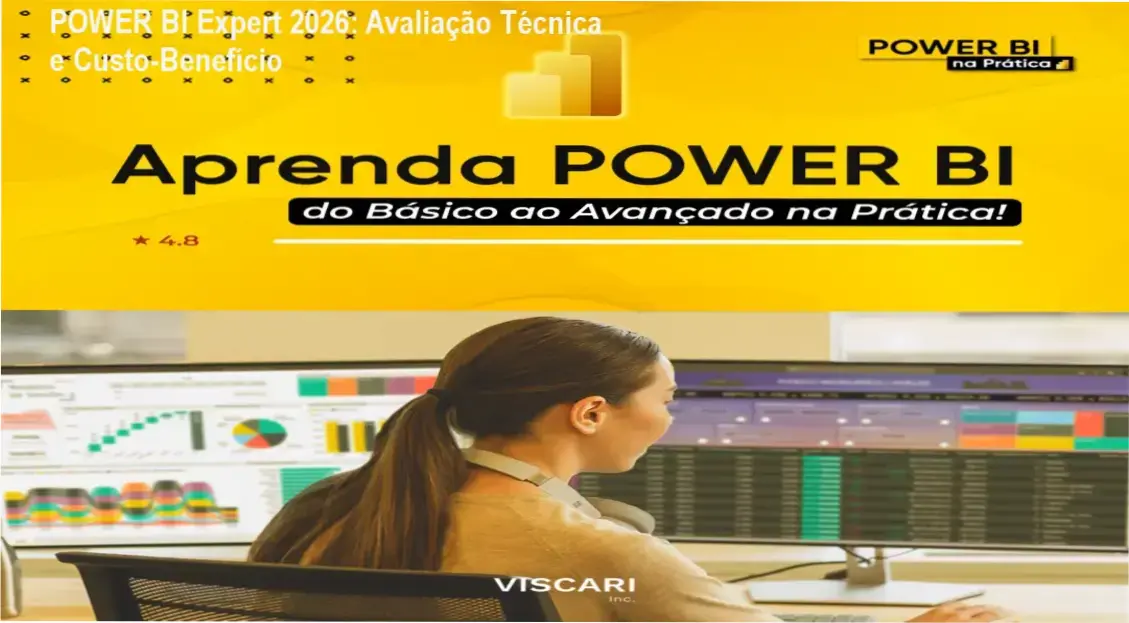 POWER BI Expert na Prática 2026 – método prático que cria dashboards corporativos