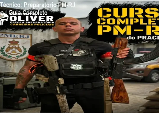 Imagem do curso Preparatório Completo PM‑RJ Pracinha mostrando recursos de estudo e suporte online