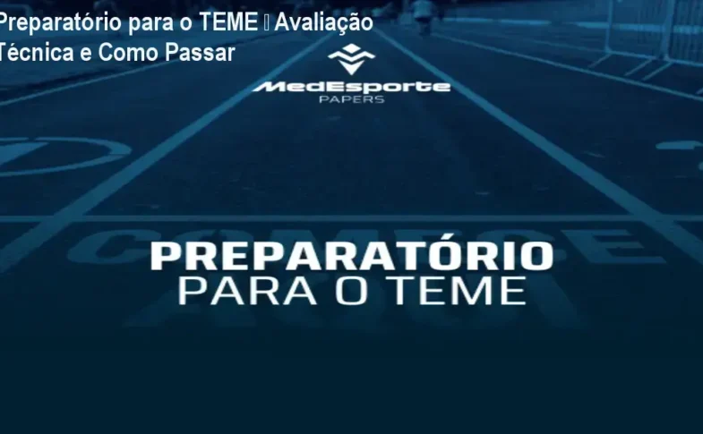 Imagem do Preparatório para o TEME destacando oferta e cupom de desconto