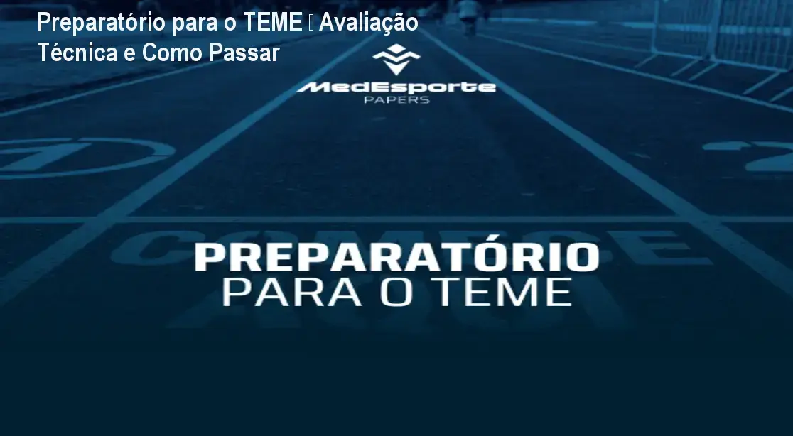 Imagem do Preparatório para o TEME destacando oferta e cupom de desconto