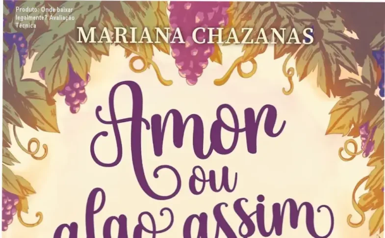 Capa do livro Amor ou algo assim de Mariana Chazanas