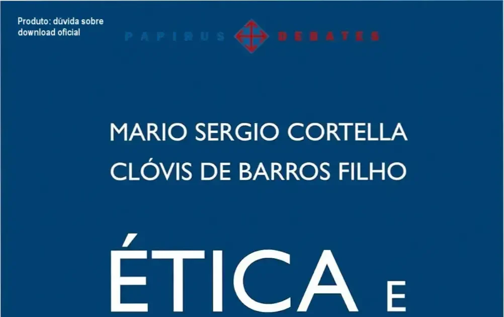 Capa do livro Ética e vergonha na cara, de Mario Sergio Cortella e Clóvis de Barros Filho