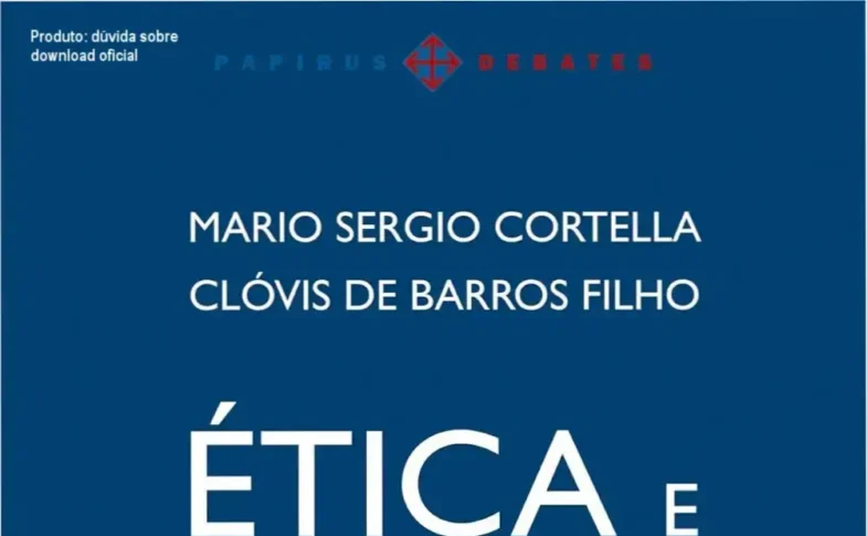 Capa do livro Ética e vergonha na cara, de Mario Sergio Cortella e Clóvis de Barros Filho
