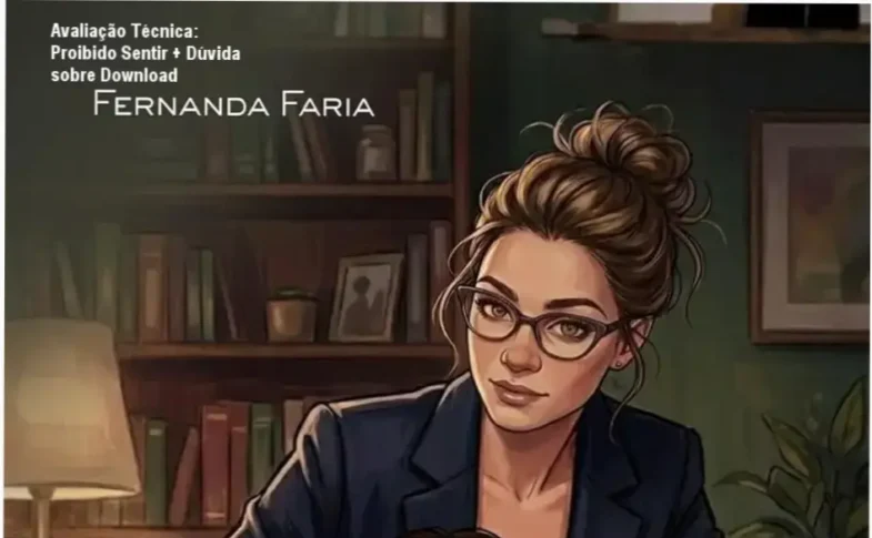 Capa do livro Proibido Sentir com destaque para as protagonistas Erika e Iris em momento de conflito emocional