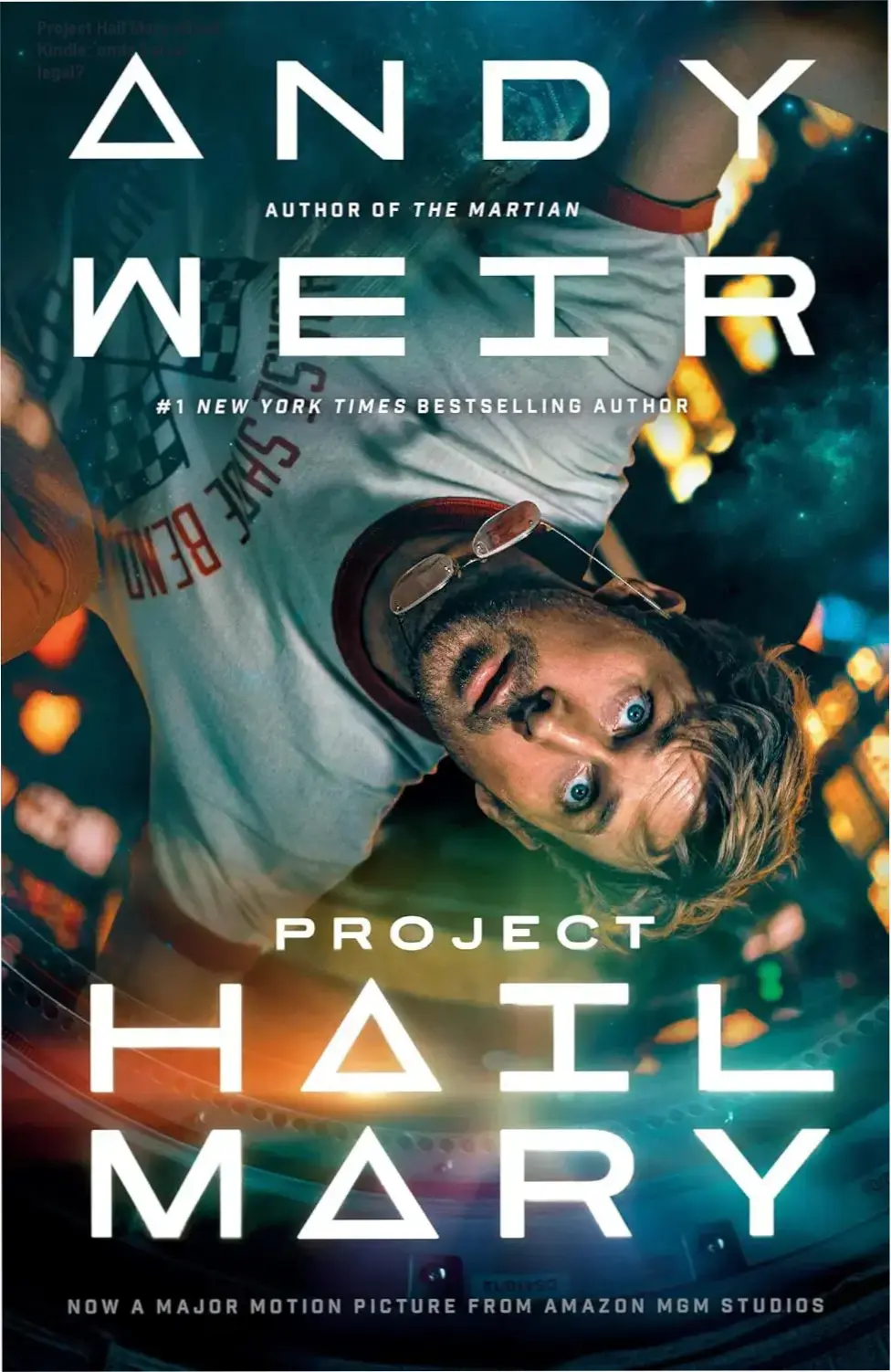 Capa do eBook Kindle Project Hail Mary em destaque