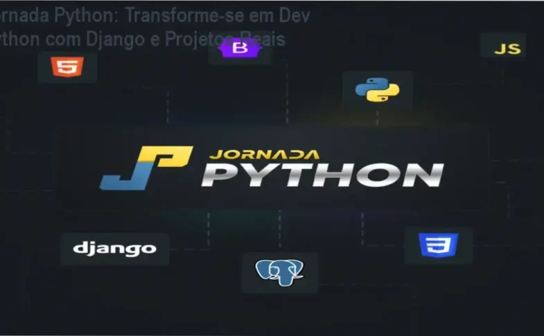 Curso completo de Python e Django com projetos reais para carreira em tecnologia