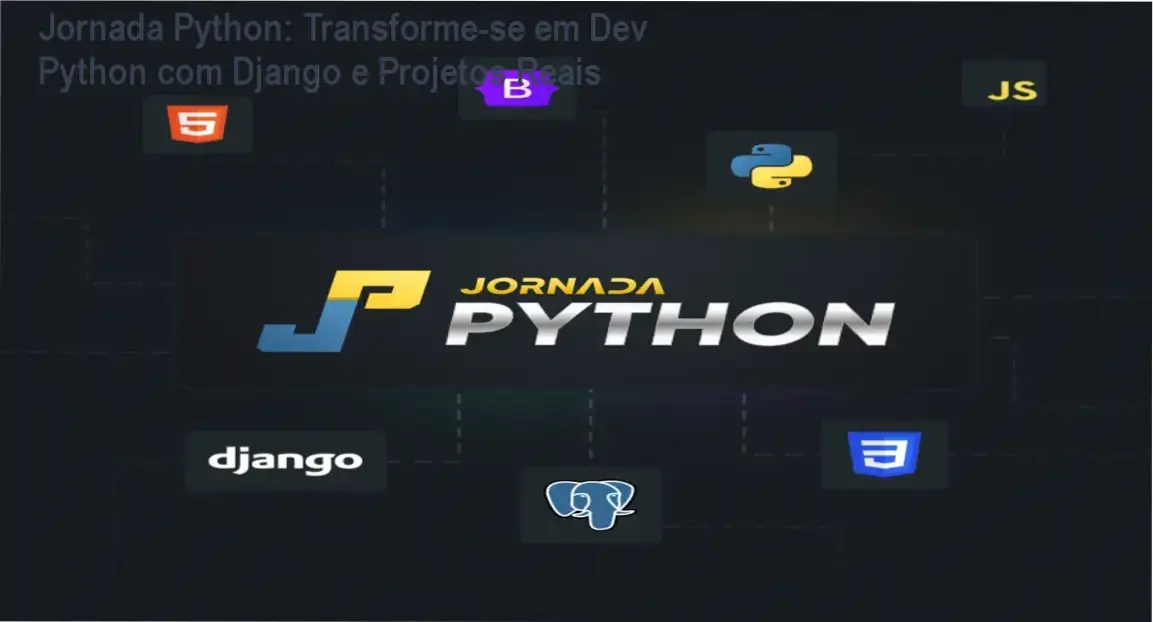 Curso completo de Python e Django com projetos reais para carreira em tecnologia