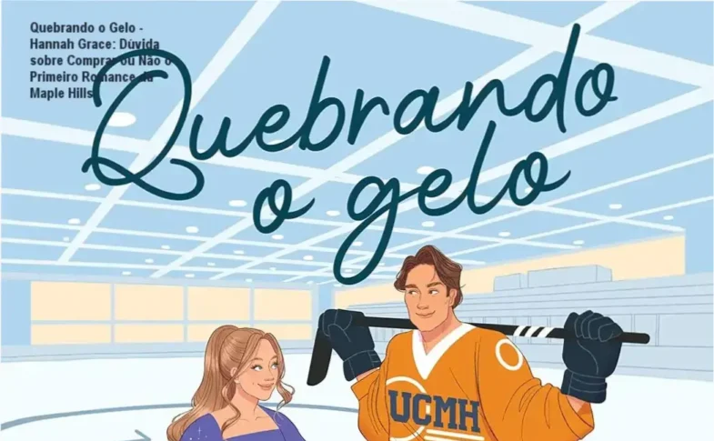 Marcador exclusivo acompanhante do livro Quebrando o Gelo edição física.