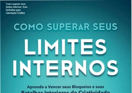 Capa digital do livro 'Como superar seus limites internos', com destaque para a edição brasileira.