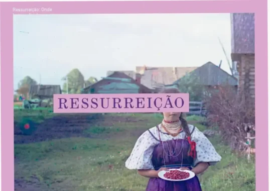 Tela do site oficial do Ressurreição com botão de acesso ao download