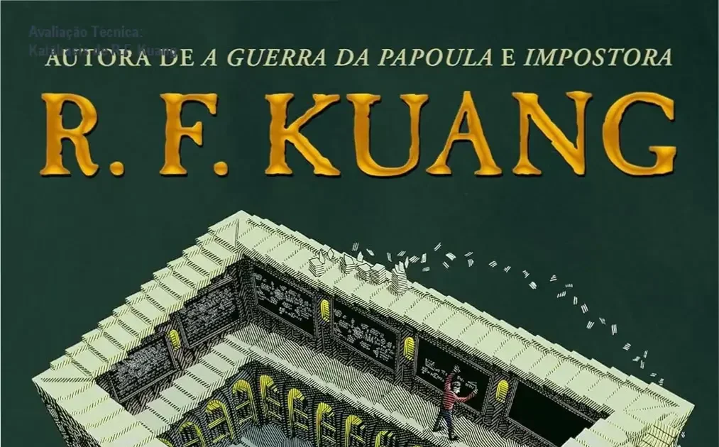 Capa do livro Katábasis de R.F. Kuang, edição brasileira Intrínseca