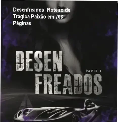 Capa mística de 'Desenfreados' de Kelly M., apresentando personagens marcados por conflitos emocionais intensos.