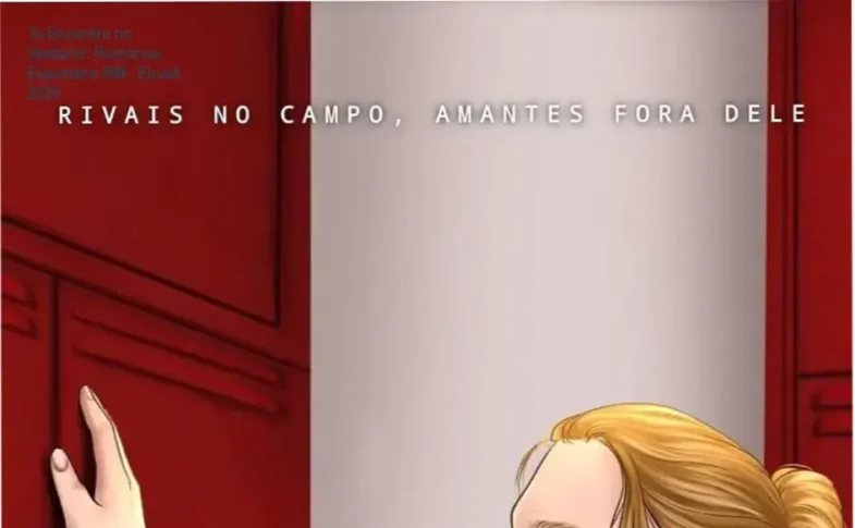 Capa do ebook Te Encontro no Vestiário, romance esportivo MM entre jogadores de futebol Isaak e Lucas