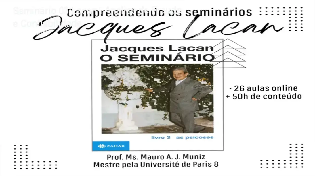 Seminário 03 Lacan reputação, fraude, segurança
