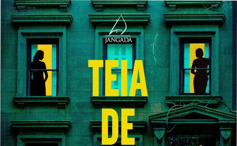 Capa do livro Teia de Mentiras de Sophie Stava em fundo escuro
