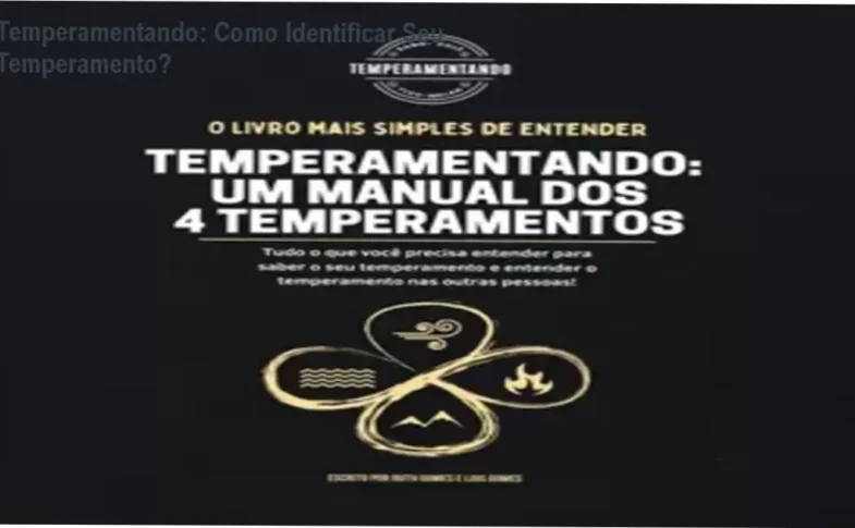 Capa do e-book Temperamentando dos autores Ruth e Luis Gomes sobre os quatro temperamentos