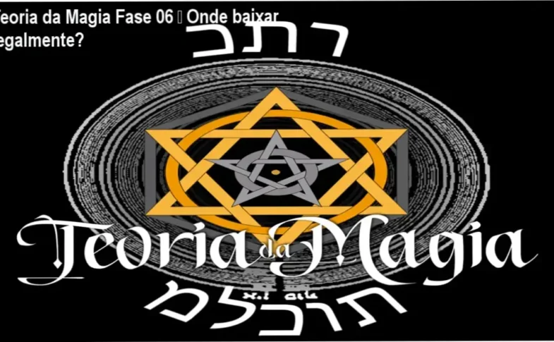Capa do curso Teoria da Magia Fase 06 destacando o acesso oficial online