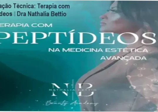 Dra Nathalia Bettio / Terapia com Peptídeos – bastidores e visão interna