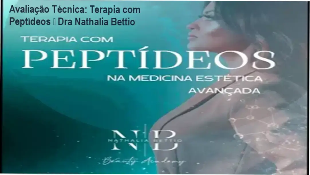 Dra Nathalia Bettio / Terapia com Peptídeos – bastidores e visão interna