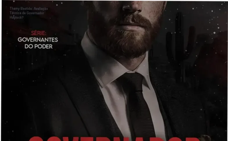 Capa do eBook Governador Haylock da autora Thamy Bastida, parte da série Governantes do Poder