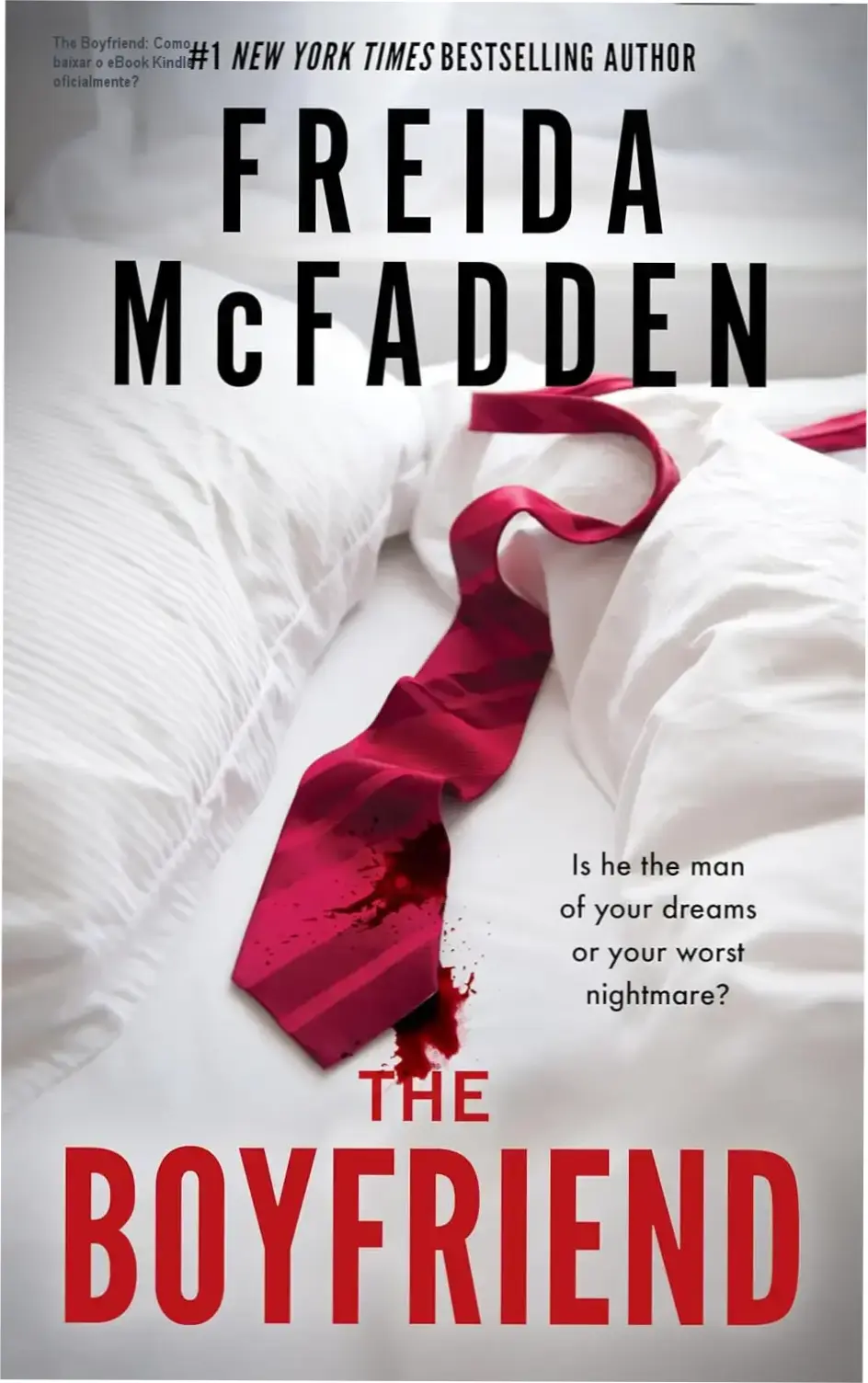 Capa do eBook Kindle The Boyfriend de Freida McFadden