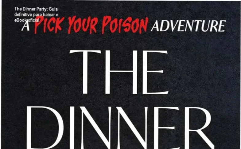 Capa do eBook The Dinner Party mostrando o dilema de download oficial