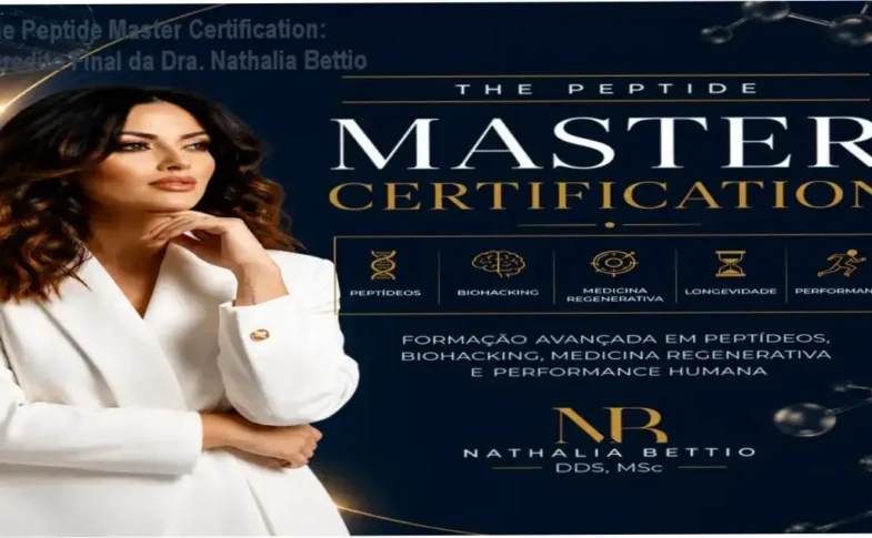 The Peptide Master Certification da Dra. Nathalia Bettio – bastidores e funcionamento interno