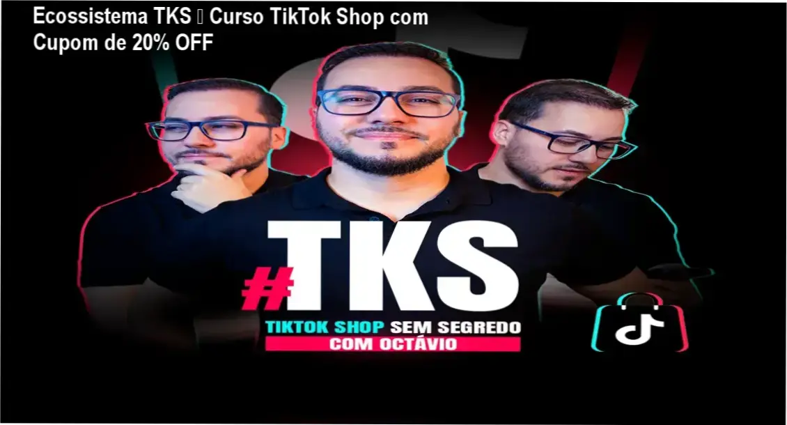 Ecossistema TKS de Octávio Henrique – oferta de cupom de desconto