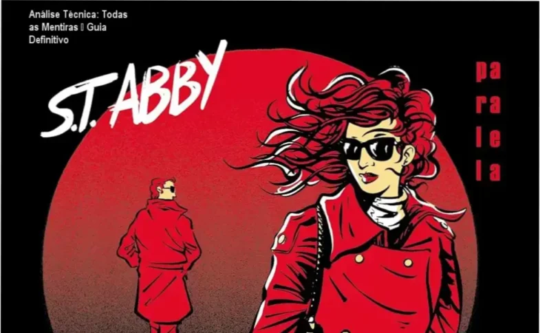 Imagem ilustrativaگونه do livro 'Todas as Mentiras', capa com temática de TikTok e suspense