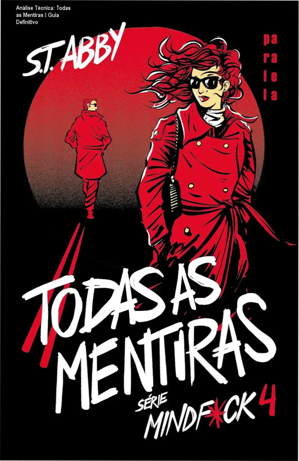 Imagem ilustrativaگونه do livro 'Todas as Mentiras', capa com temática de TikTok e suspense