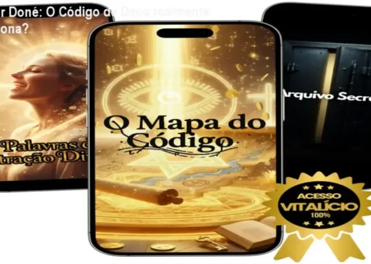 Victor Doné apresentando o método do Código de Deus para reprogramar a mente e alcançar prosperidade