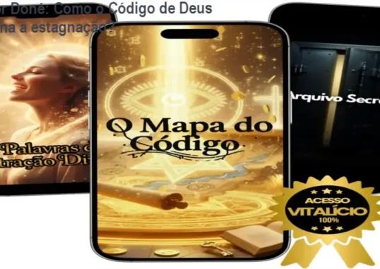 Victor Doné apresentando O Código de Deus, método de reprogramação mental para prosperidade