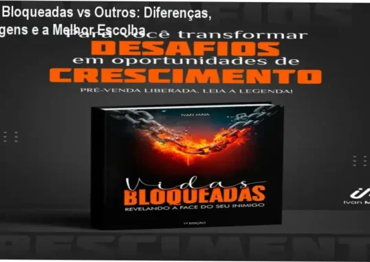 Comparativo entre Vidas Bloqueadas e outros livros digitais mostrando vantagens e diferenças