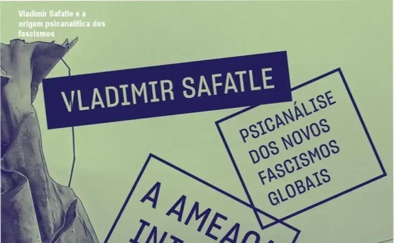 Capa do livro A ameaça interna de Vladimir Safatle sobre fascismos