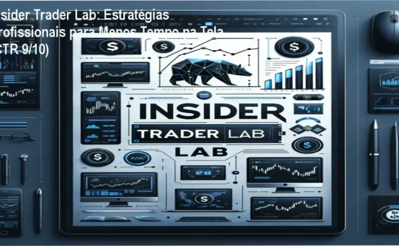 Captura de tela da interface da mentoria Insider Trader Lab com gráficos de análise macroeconômica