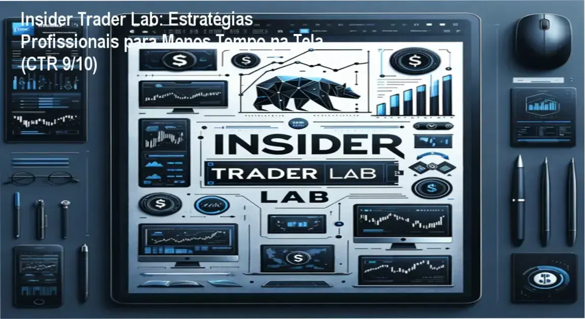 Captura de tela da interface da mentoria Insider Trader Lab com gráficos de análise macroeconômica