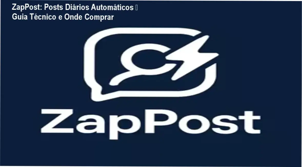 ZapPost entrega posts prontos para Instagram e TikTok direto no WhatsApp