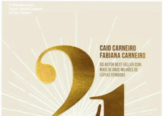 Capa do livro 21 Princípios para casais de Caio e Fabiana Carneiro