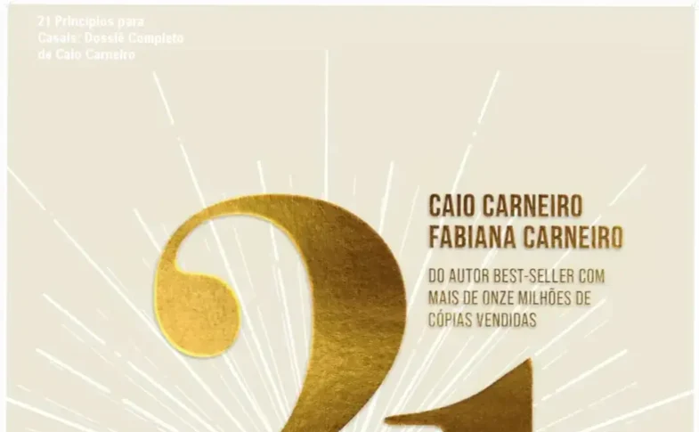 Capa do livro 21 Princípios para casais de Caio e Fabiana Carneiro