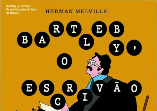 Capa do livro Bartleby, o Escrivão da Editora Antofágica em ambiente de leitura
